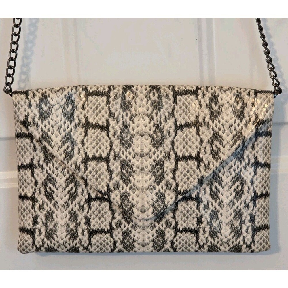 A New Day Snake Skin Print Shoulder/Crossbody Bag